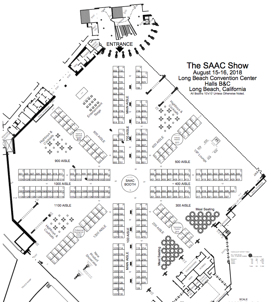 SAAC 2018 Floorplan